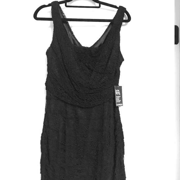 Express Dresses Express Black Lace Dress Poshmark